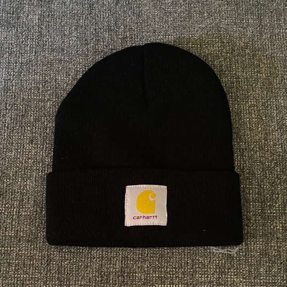 Carhartt Black Beanie - Picture 1 of 4